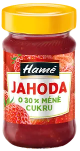Hamé Ovocná pomazánka se sníženým obsahem cukru - Jahoda