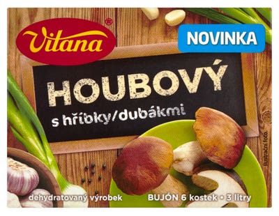 Vitana Houbový bujón s hříbky