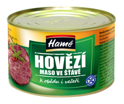 Hamé Hovězí maso ve šťávě