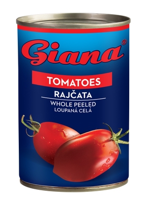 Giana Rajčata loupaná celá