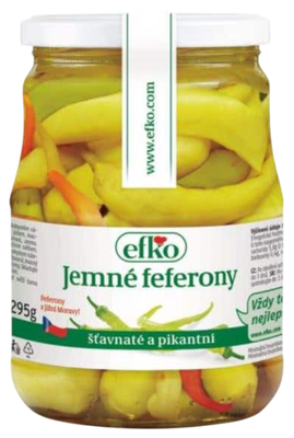 Efko Feferony jemné sterilované