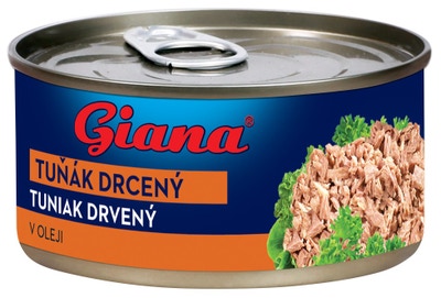 Giana Tuňák drcený rostlinném oleji