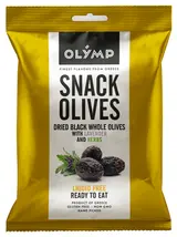 Olymp Sušené celé černé olivy levandule-bylinky