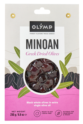 Olymp Sušené černé olivy