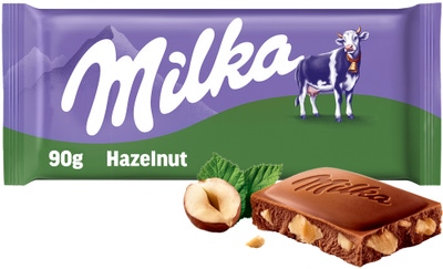 Milka čokoláda oříšková