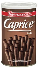 Caprice Dark plněné trubičky
