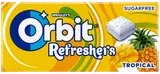 Orbit Refreshers žvýkačky bez cukru, Tropical
