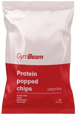 GymBeam Proteinové čipsy, paprika