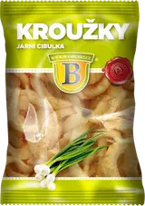 Originální hospodské brambůrky Kroužky jarní cibulka
