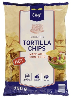 Metro Chef Tortilla Chips Hot