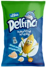 Pan Křupka Delfínci kukuřičný snack jemně solený