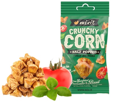 Mixit Crunchy corn - Rajče & bazalka do kapsy