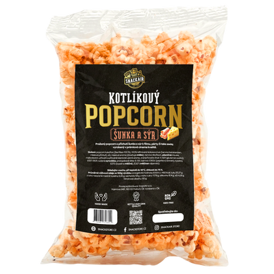 SnackAir Kotlíkový popcorn šunka a sýr