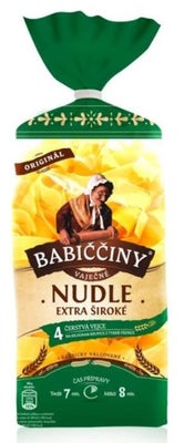 Babiččiny nudle válcované - extra široké nudle