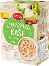 Emco Ovesná kaše s jablky a skořicí 5x55g
