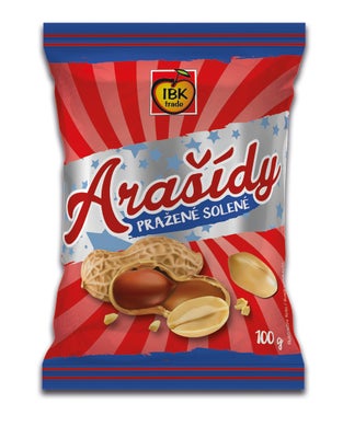 IBK trade Arašídy pražené solené