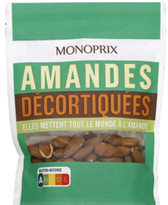 Monoprix Neloupané mandle