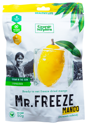 George and Stephen Mr. Frozen mango, sušené mrazem