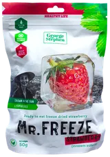 George and Stephen Mr. Frozen strawberry, sušené mrazem