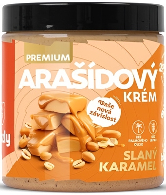 GRIZLY Arašídový krém slaný karamel