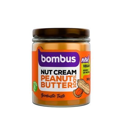 Bombus Nuts energy peanut butter 100%