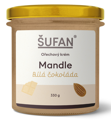 Šufan Mandle-bílá čokoláda krém