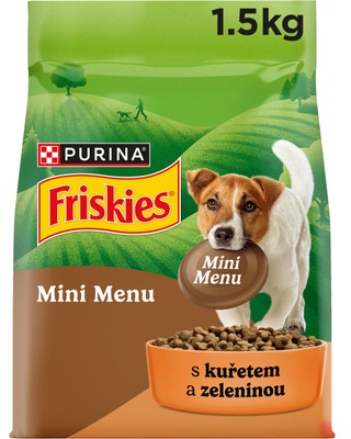 Friskies Mini Menu granule pro psy, kuře