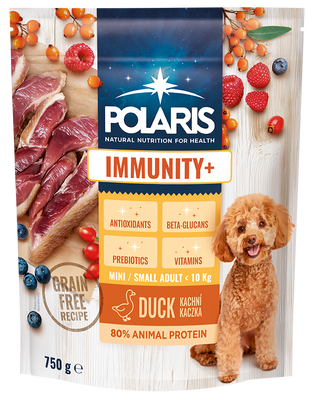 Polaris granule pro psy, Imunity small&mini, kachní