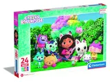 Clementoni  Puzzle Gábinin kouzelný domek - Na zahradě maxi 24 dílků