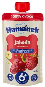 Hamánek 100% Jahoda, jablko