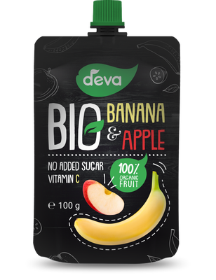 Deva BIO pyré banán a jablko