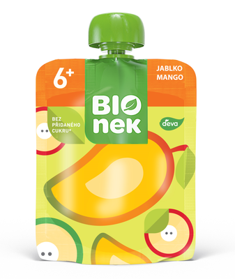 BIOnek Kapsička jablko a mango
