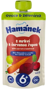 Hamánek s mrkví a červenou řepou 100g
