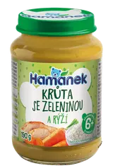 Hamánek Krůta se zeleninou a rýží