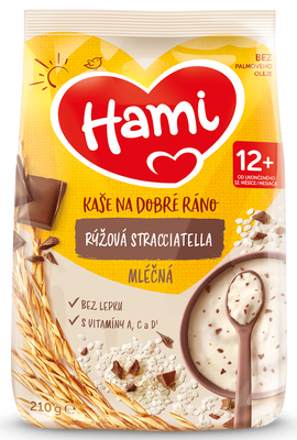 Hami Mléčná rýžová kaše Stracciatella