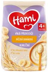 Hami nemléčná kaše rýžová banánová