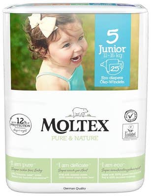 Moltex Pure & Nature Eko Plenky Pure & Nature Junior vel. 5 (11-16 kg)