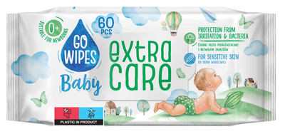 GoWipes Dětské vlhčené ubrousky Extra Care