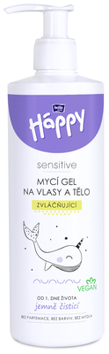 Bella Baby Happy Mycí gel na vlasy a tělo