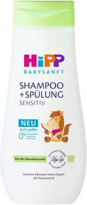 HiPP Babysanft Dětský šampón s kondicionérem