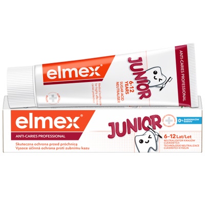 Elmex Anti-Caries Professional Junior zubní pasta pro děti ve věku 6-12 let