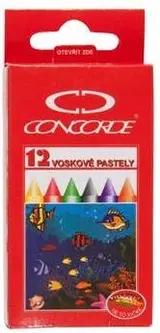 Concorde Voskovky 2x6 barev, 12 ks