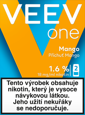 VEEV One Mango 2 náplně do e-cigarety