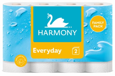 Harmony Kuchyňské utěrky EveryDay family 2vrstvé, 4 role