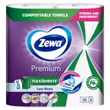 Zewa Premium FlexiSheets kuchyňské utěrky, 2vrstvé, 2 role