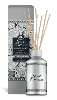 Tesori d´Oriente  Difuzér s tyčinkami White musk