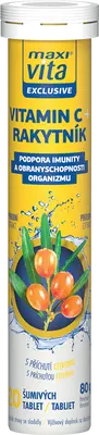 Maxi Vita Exclusive Vitamin C + rakytník