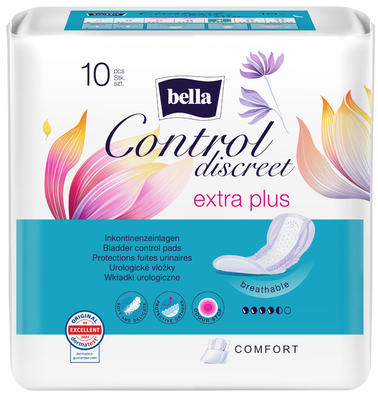Bella Control Discreet Inkontinenční vložky Extra Plus