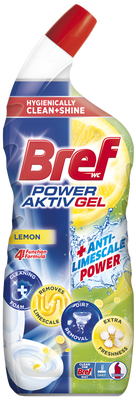 Bref Power Aktiv Gel Lemon WC čistič