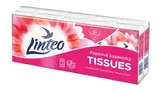 Linteo Papírové kapesníky bílé, 3vrstvé
